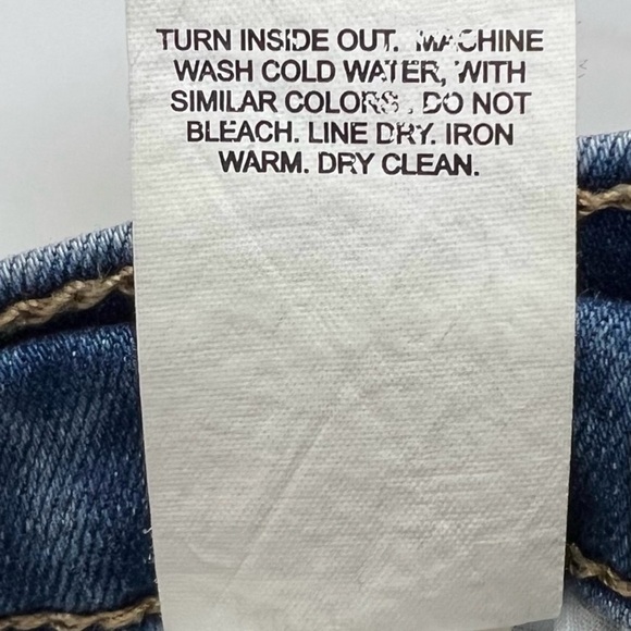 Garage high waist stretch jeggings medium wash. Size: 1 (Juniors) - Picture 9 of 13